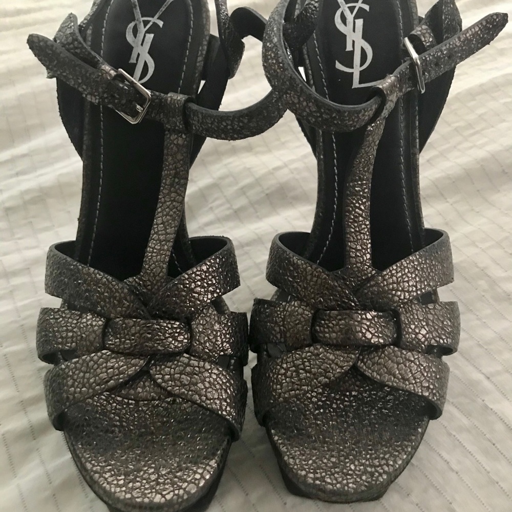 Saint Laurent Tribute Sandals 9 YSL